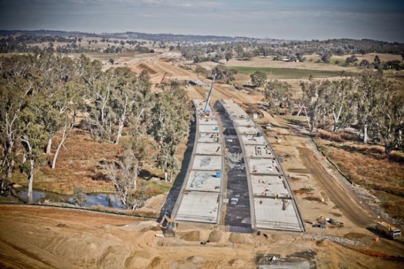 Construction Photography - Aerial Photograph May 2011