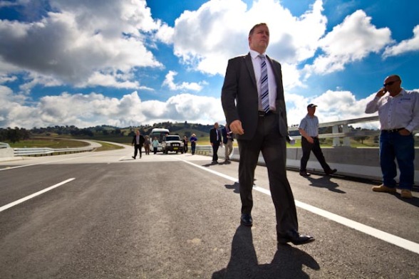Minister for Transport - Woomargama Bypass Opening